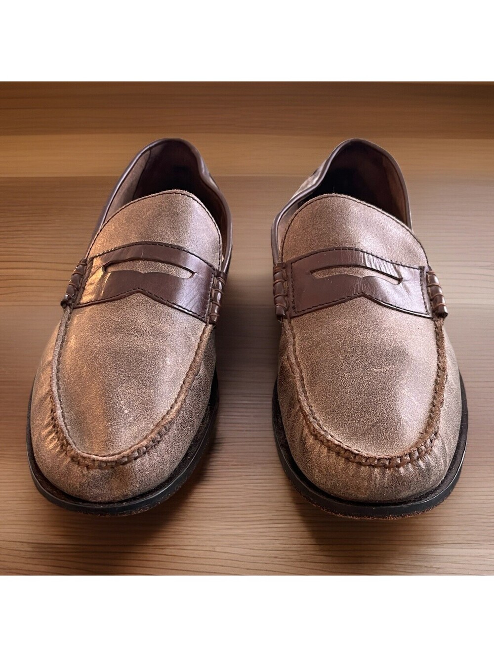 Cole Haan Henderson Penny II Leather Two Toned Loafers Size Men’s 11 Preppy Dad